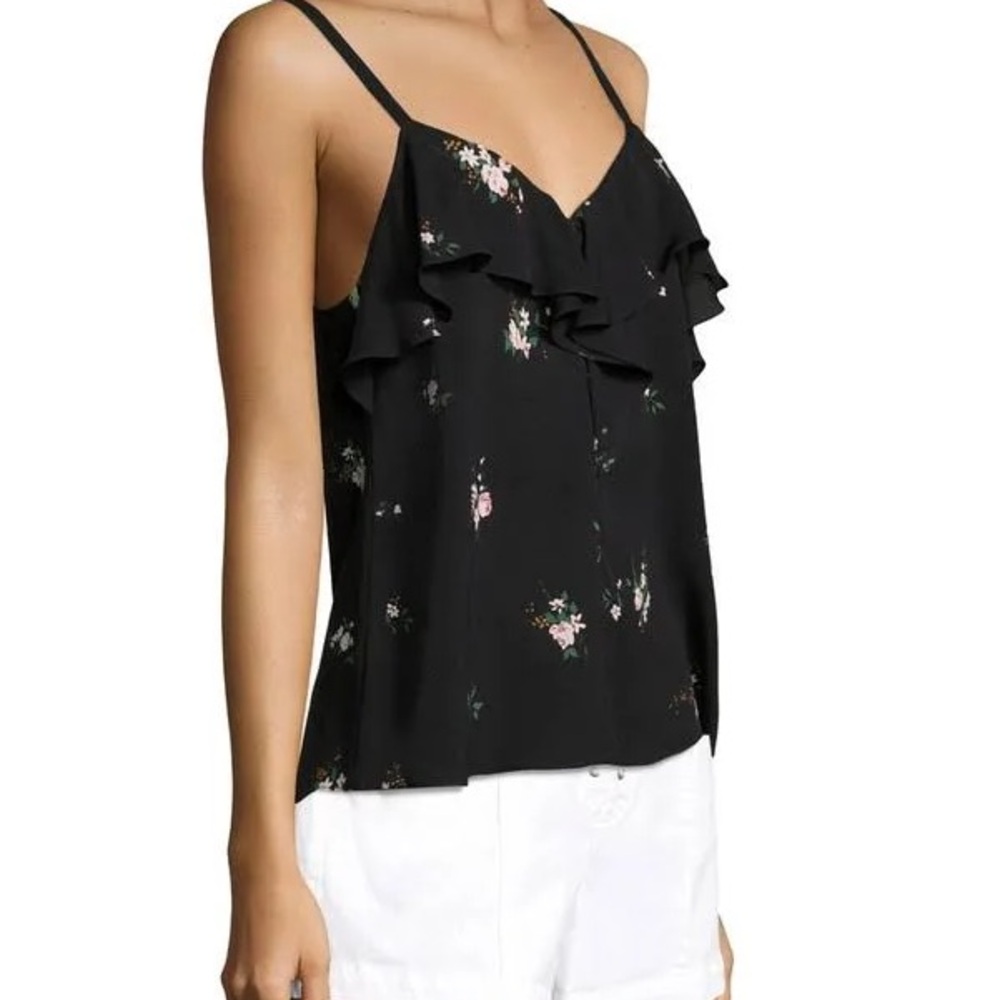 A.L.C Ari Silk Floral Top